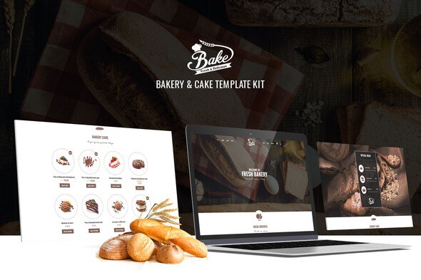 Bake – Bakery & Cake Elementor Template Kit