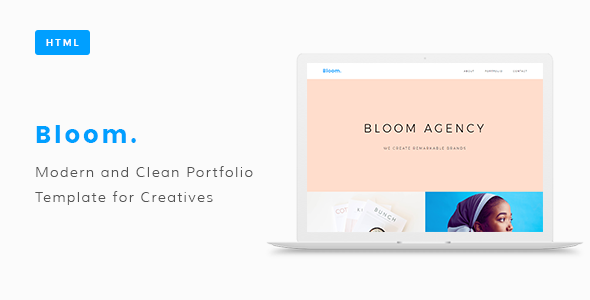 Bloom Portfolio HTML Template