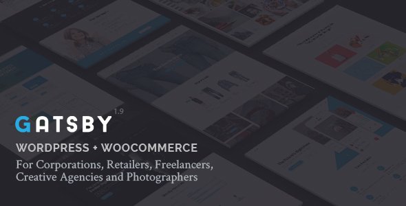 Gatsby – WordPress + eCommerce Theme