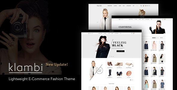 Klambi – Lightweight E-Commerce Fashion Theme