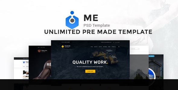 ME Multipurpose PSD Template