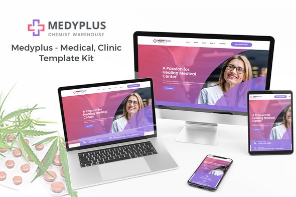 Medyplus – Medical, Clinic Template Kit