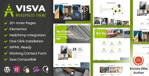 Visva – Architecture WordPress Theme